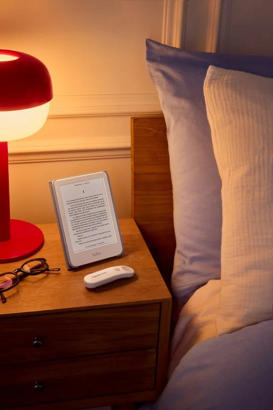 Remote - afstandsbediening voor Kobo eReader - 2 knoppen - Bluetooth - Wit