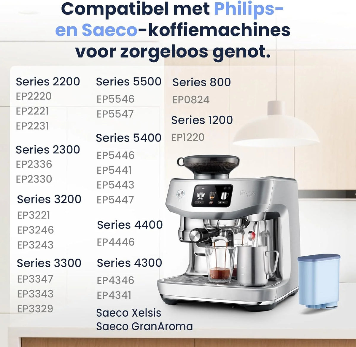 6-pack koffiemachine-waterfilter