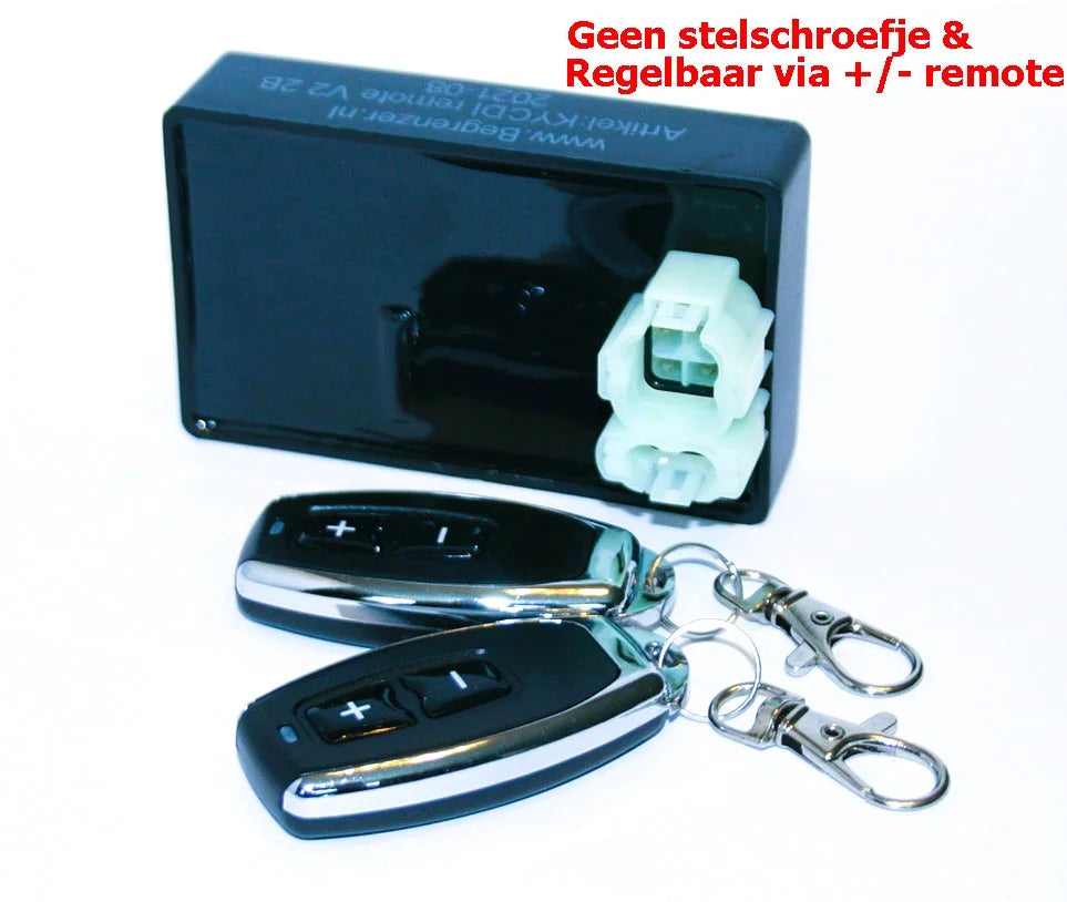 KYCDI met +/-Remote-begrenzer EURO 2 (t/m 2017) Scooter
