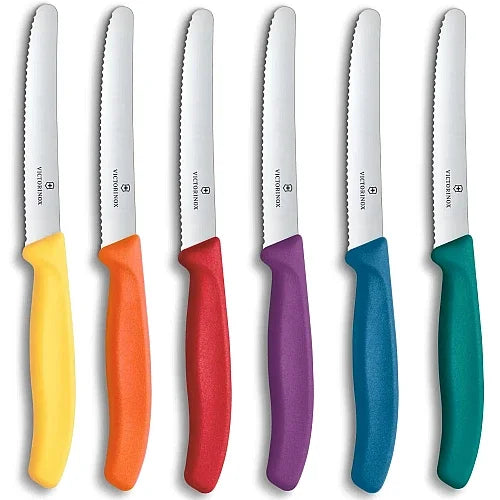Tafelbestek Set Mes Diverse Kleuren (6 stuks)