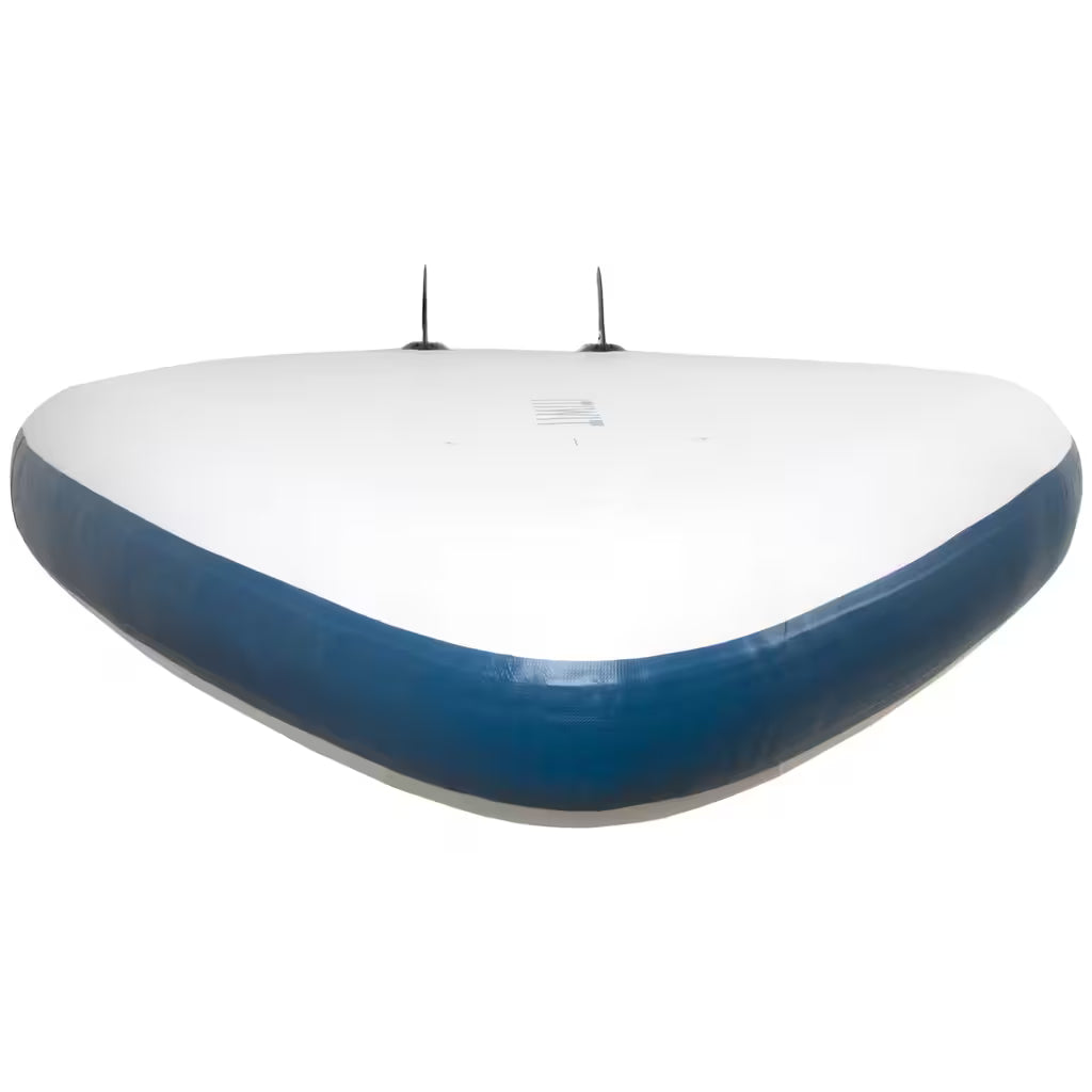 Ultra-compact and stable 10-foot (max. 130-kg) SUP white and blue