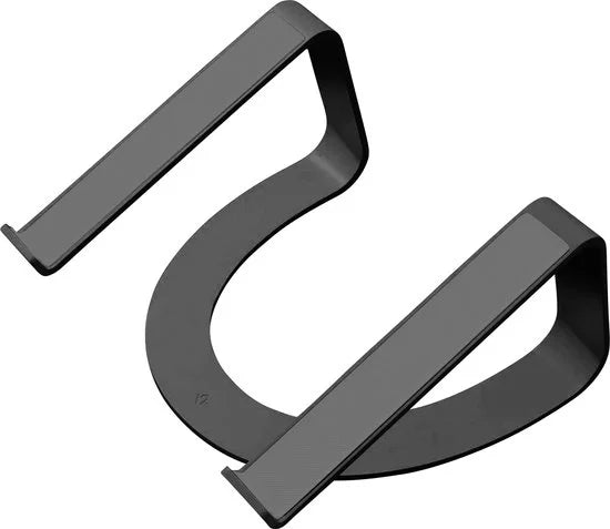 Curve stand - laptop standaard voor MacBook - Zwart