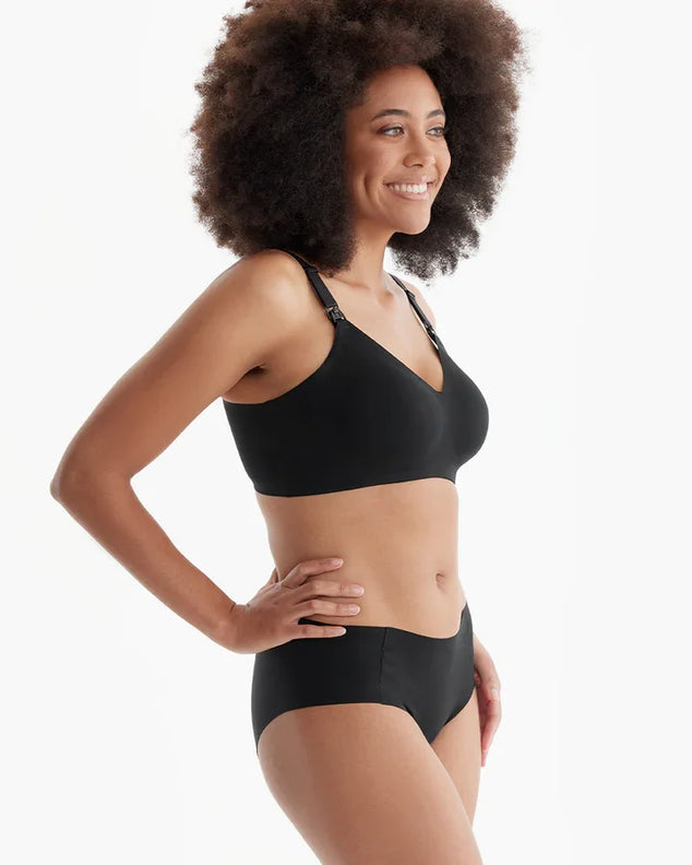 L | Ultra Soft Seamless Nursing Bra YN21
