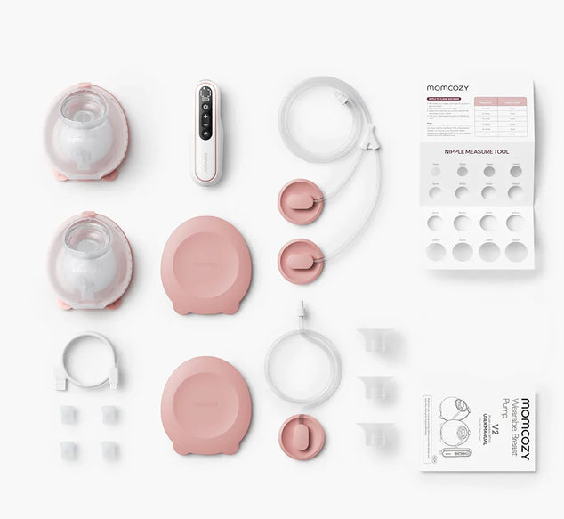 V2 Pro Hospital-Grade Wearable Breast Pump - Ultra-light & Potent