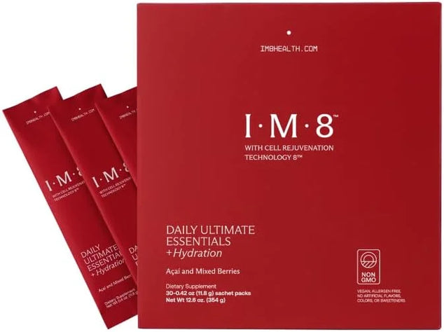 Daily Ultimate Essentials All-in-One Multivitamin Supplement (30 Servings, Travel Packs)