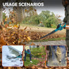 Speed Brushless Cordless Snow/Leaf Blower | For Makita 18V Batte
