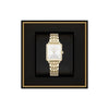 Daisy Horloge Dames - Vierkant - Goud - Schakelband - 28mm