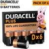 1.5 V Alkaline D Battery 6st