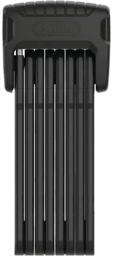 Vouwslot - Granit X-Plus - Gehard Staal - 120 cm - Zwart - Inclusief Houder