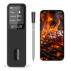 Vleesthermometer, draadloze barbecuethermometer, bluetooth met app, IP67 waterdicht