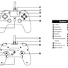 USB PS4 Compatible Gamepad