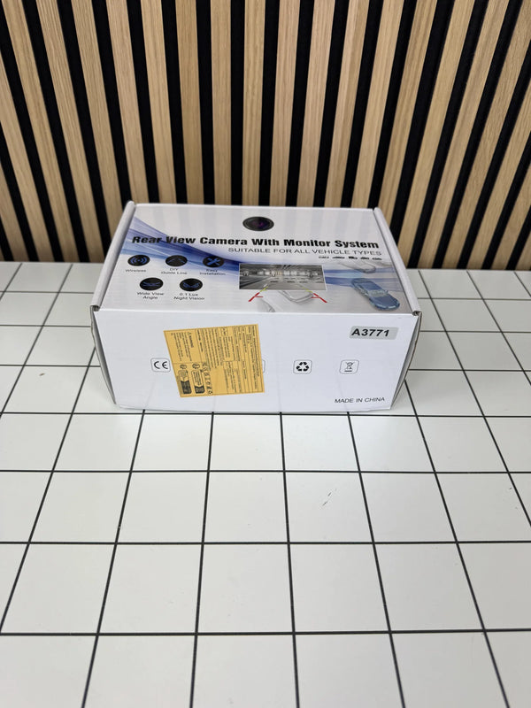 Draadloze Achteruitrijcamera met Monitor (Model A3771)