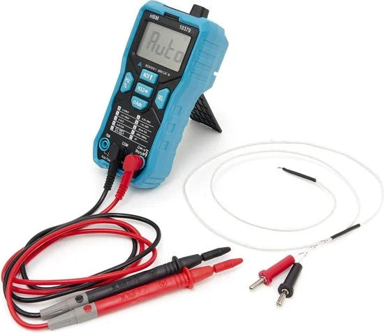 Professionele Digitale Multimeter Met Kabelvinder Functie en LED Verlichting – Model 2