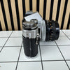 AE-1 zilver + FD 50mm f/1.8 occasion