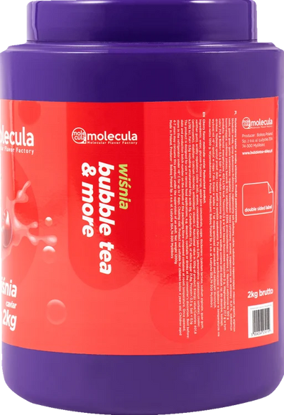 BALLEN voor BUBBLE TEA - KERS - 2kg - MOLECULAIRE KAVIAAR - POPPING BOBA