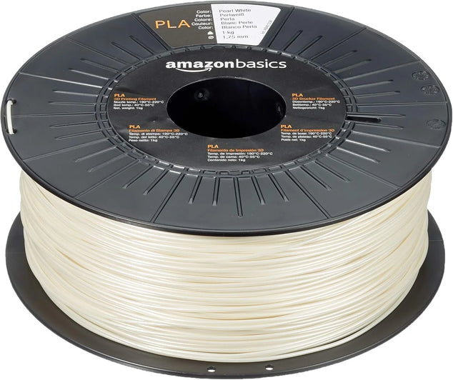 PLA 3D-printerfilament, 1,75 mm, transparant, spoel van 1 kg