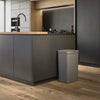 Mandal Sensor prullenbak - 50L - Grijs - Hygiënische automatische deksel - Soft close - Vingerafdrukvrij - Keuken afvalemmer - Kantoor Vuilbak - Grijs - Grijze Afvalbak