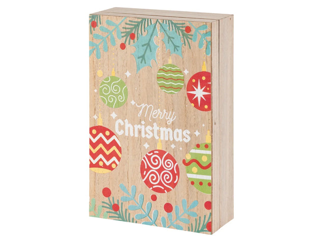 Adventskalender 19,5 x 7,7 x 30 cm
