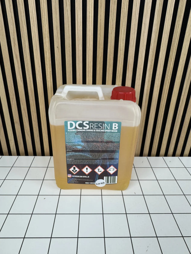 DCS Resin B – Flexible Doming Canvas & Sealing Epoxy Resin (4,2 KG)