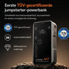 M7 Jumpstarter met Compressor voor Auto 12V - SmartIgnition, TÜV, 150 PSI, Powerbank, LED Zaklamp, SOS Noodlicht, incl. Opbergtas