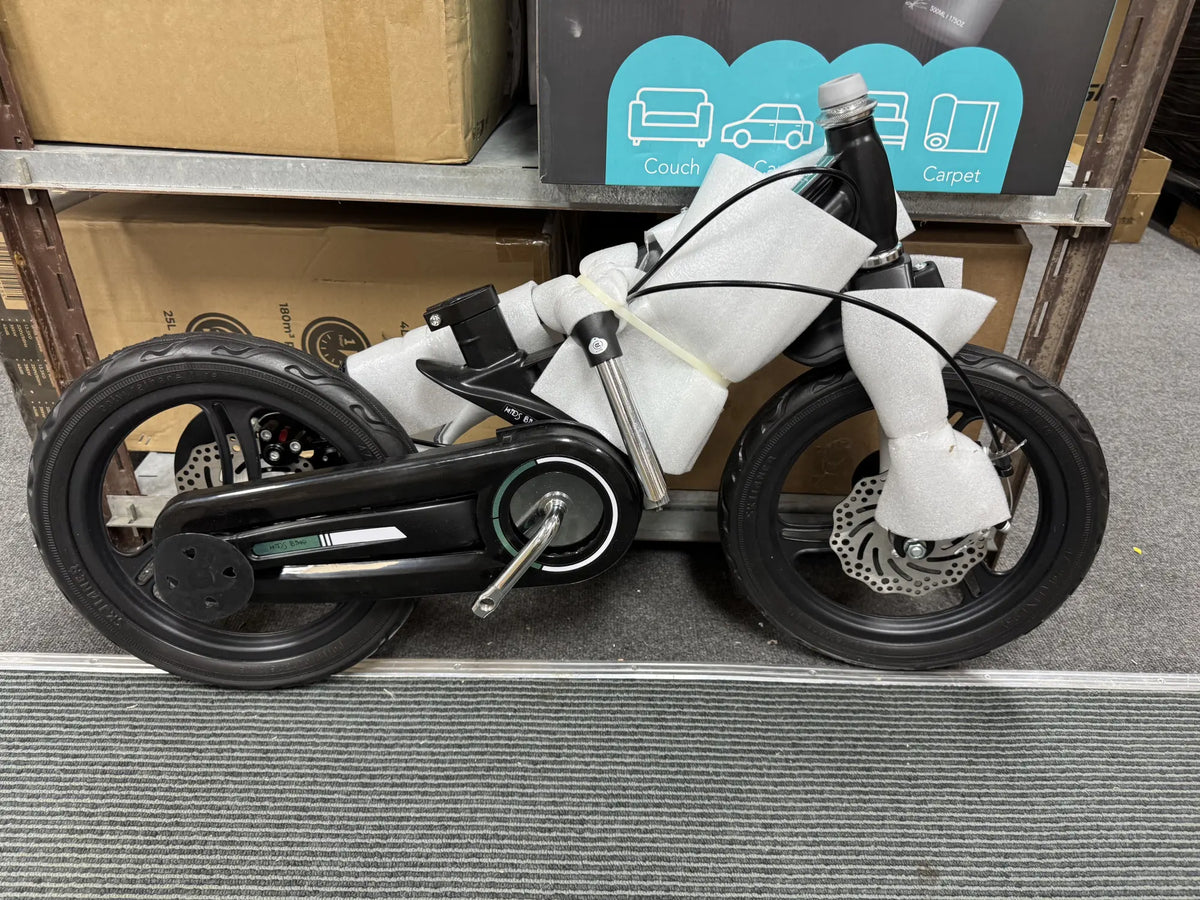 Kinder fiets zwart met pedalen 94.9x16x54.5