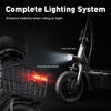 Elektrische scooter met zitje - iScooter F2 - 500W - Actieradius 25-30 km - 36V 7,8Ah - 25 cm - Grijs