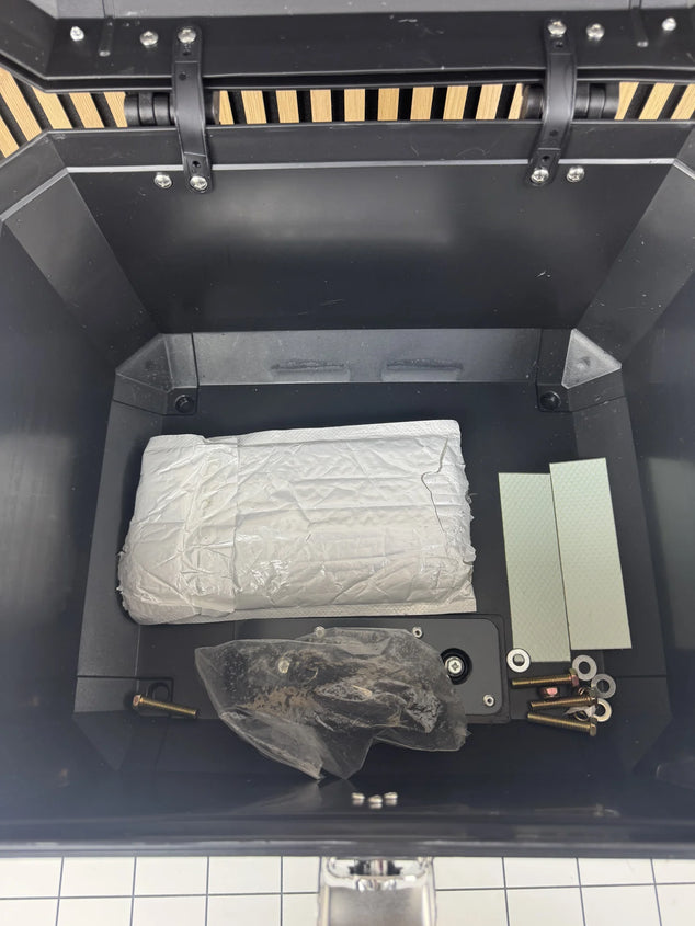 Universele Motor Topkoffer – Zwart (ca. 45 Liter)