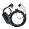 Portable EV Charger Type 2, 16A 3.7 kW, Electric Vehicle Car Charger with 28 ft Charging Cable CEE 7/7 Plug, IEC 62196 Home EV Charging Station with Storage Bag Charging Cable Hook, IP66
