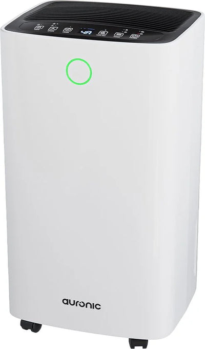 Luchtontvochtiger - Compact Series - 12L per dag - 2L Waterreservoir - Was-droog functie - Slaapkamer, Badkamer en Woonkamer - Vochtopnemer voor in Huis - Dehumidifier - Wit