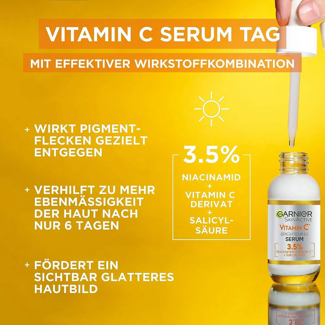 Vitamin C Glow Booster dag en nacht duo Serum