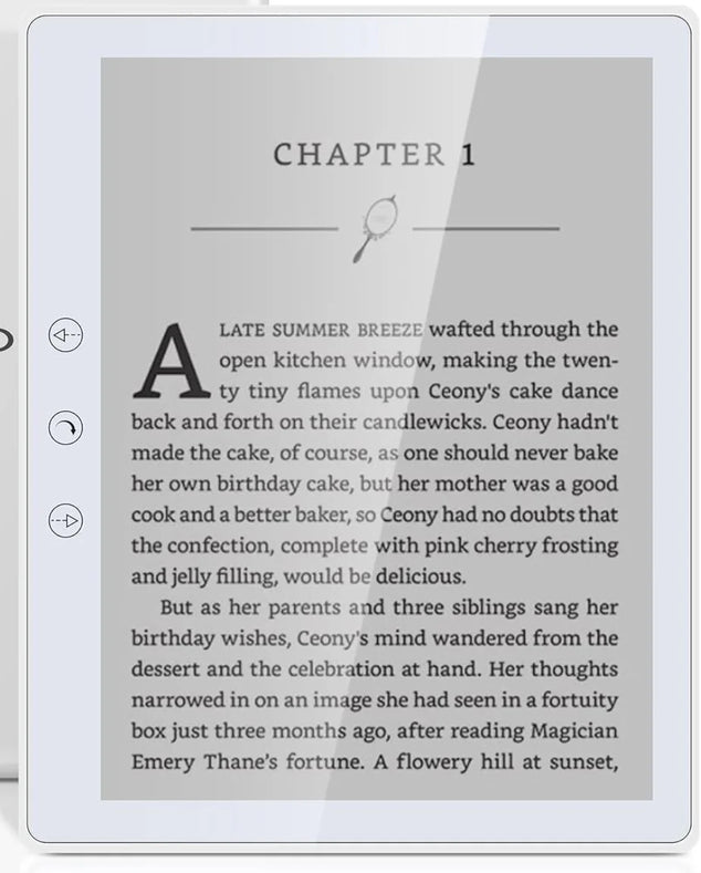 5.8" E-Reader, HD Touch Screen Carta E-Ink, WIFI, 32 GB ROM