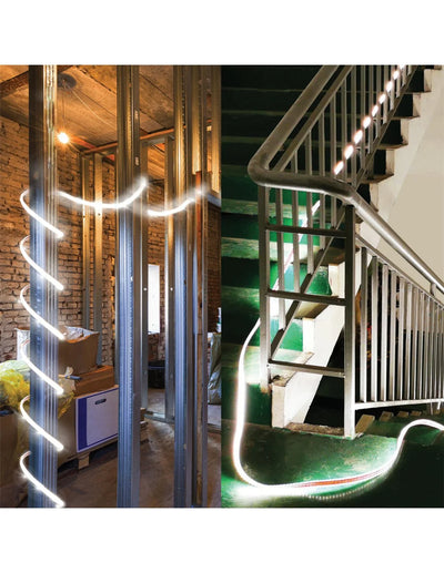 LED strip 25m long with Ribbon light and low energy consumption.