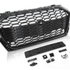 glanzend zwarte sportgrill (S4 / OEM-Style) Audi A4 (Type B9 Facelift)