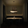 60cm Japandi-hanglamp – 1st - Natuurlijk zijde, boho-design voor de woonkamer, eetkamer of slaapkamer