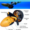 500w Elektrische Onderwaterzeescooter Handheld Onderwaterbooster 3,7 Mph Waterdichte Onderwaterpropeller met Dubbele Snelheid voor Watersport Zwembad Duiken Snorkelen Zee-Avonturen