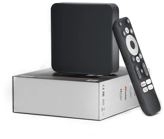 Android TV Box GD2 – Chromecast Google TV – Google Gecertificeerd Media Streamer – Netflix, Disney+, Videoland en meer – 4K HDR - 2GBR, 32GB Opslag