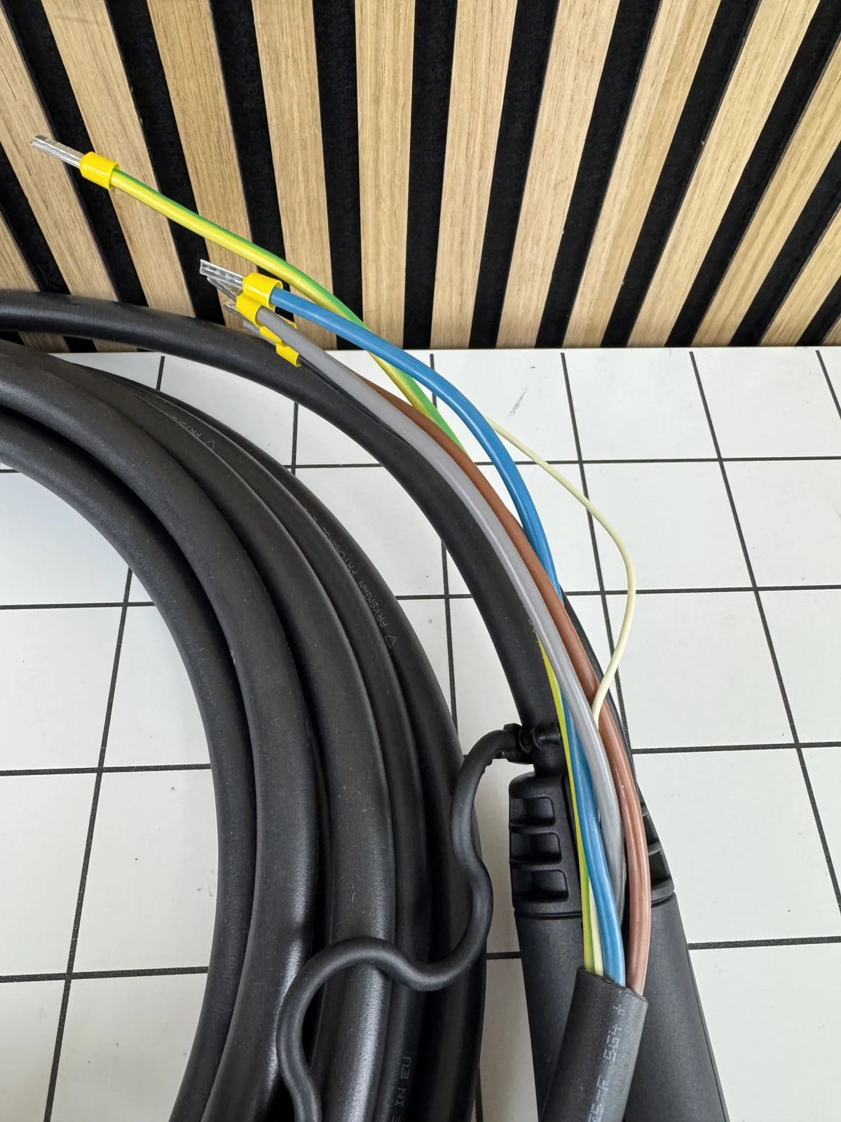 EV lader type 2 32A 3 fase 7,5m