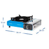 campingfornuis op gas 1 brander campingaz camp' bistro plus