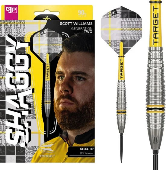 Scott Williams G2 Swiss Point 90% - Dartpijlen 23g