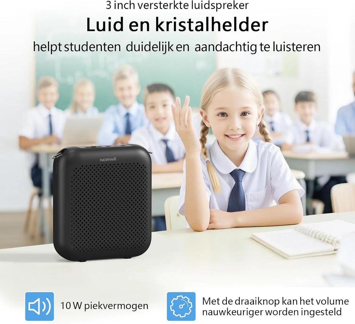 S358 digital voice amplifier 2000mAh