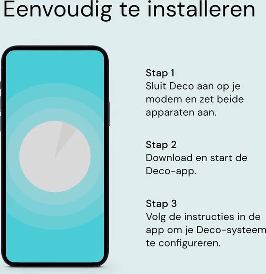 Deco M4 - Mesh WiFi - 3-pack