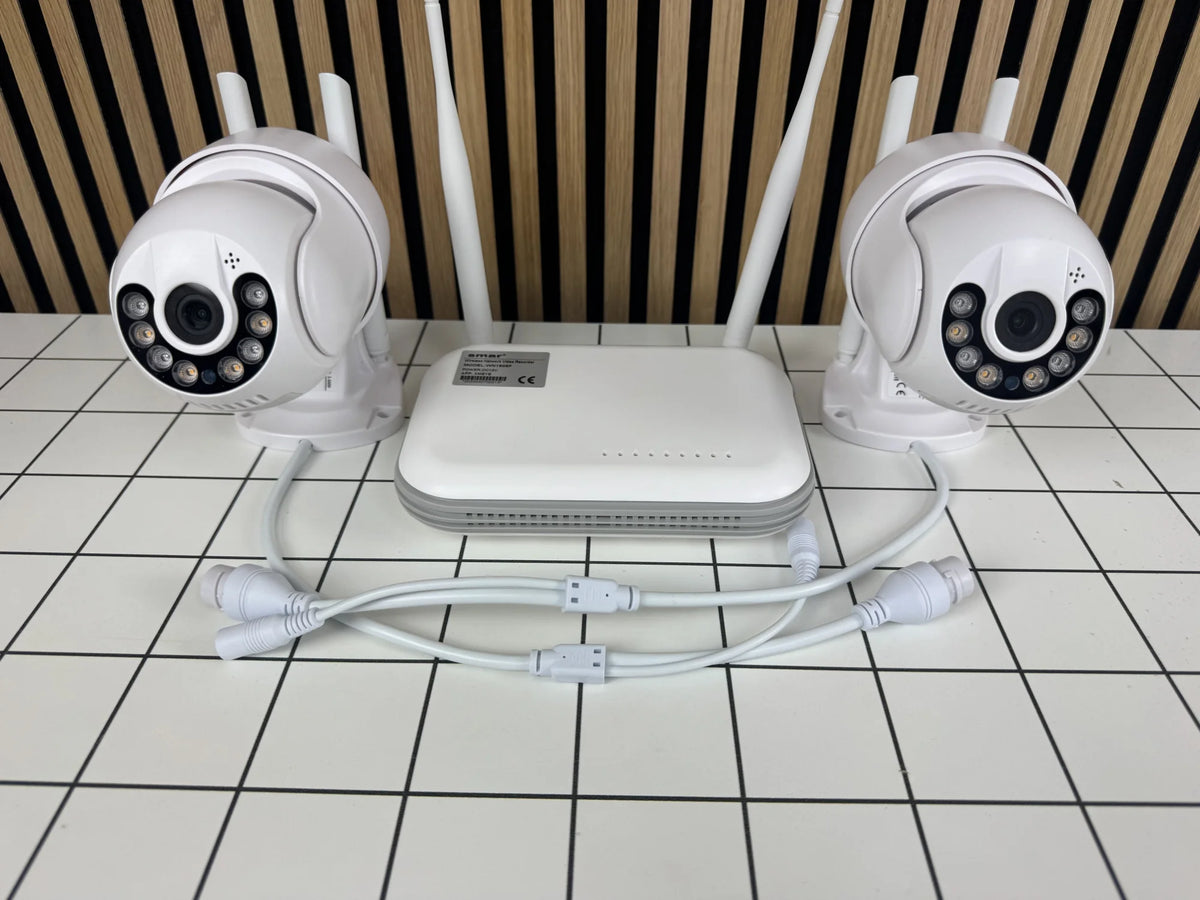 Wireless network video recorder WN1908F incl. 2 Camera's