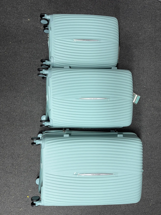 3 set delig koffers 1620 Turquoise