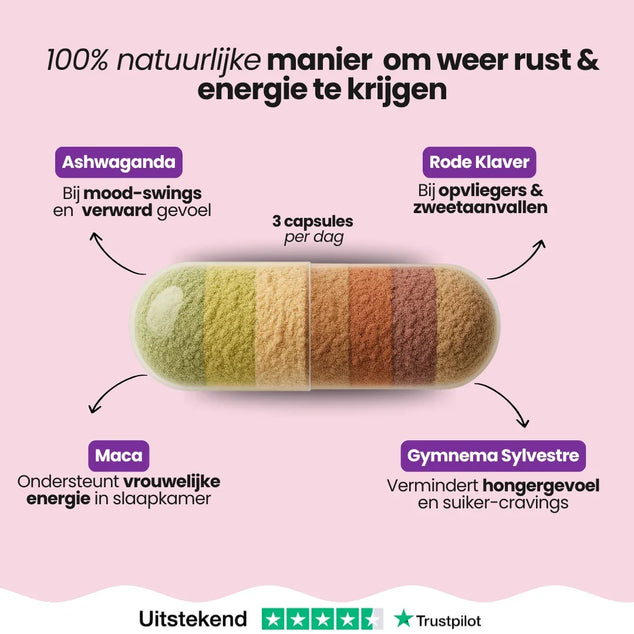 90 VROUWELIJKE BALANS CAPSULES