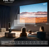C1 Beamer 4K compatibiliteit, native 1080P, Dolby Audio 8W, Netflix gecertificeerd, Smart Google TV geïntegreerd, Auto Focus/Keystone, Wi-Fi Bluetooth, 285° draaibaar, mini-projector