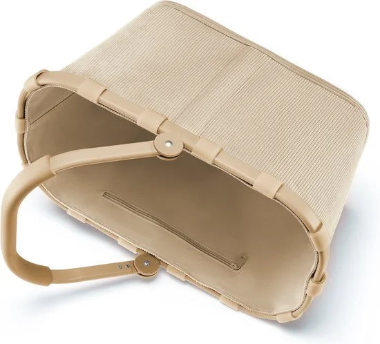 Carrybag Boodschappenmand - 22L - Frame Cord Sand Beige