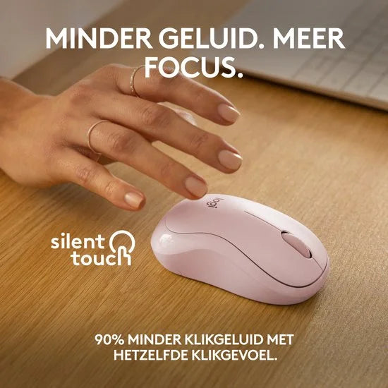 M240 - Draadloze Muis - Bluetooth - Roze