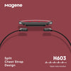 H603 Hartslagmeter Borstband HRM Fitness Tracker IP67 Waterdicht Ondersteuning Bluetooth 4.2 en ANT+, Compatibel Wahoo, Zwift, Strava, Elite HRV Merk: Magene