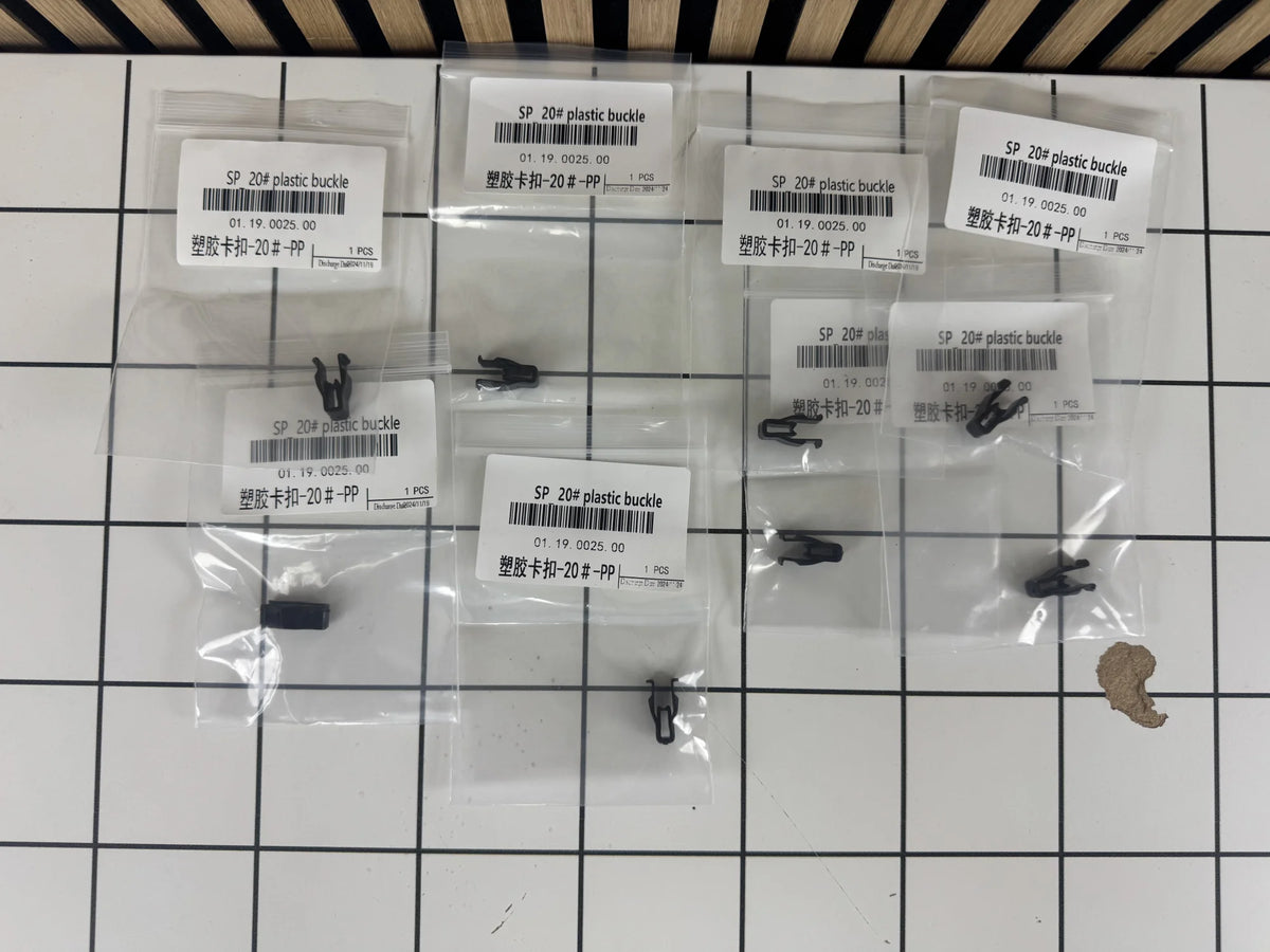 Bevestigingsclips / Plastic Buckles (01.19.0025.00) 7 set