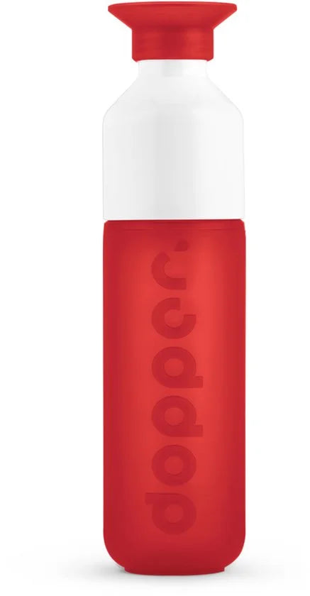 Original Drinkfles Simply Red - 450 ml - BPA-vrij - vaatwasserbestendig - Met reclamedruk